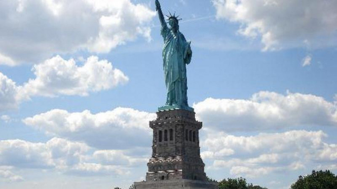 Patung Liberty di New York, Amerika Serikat