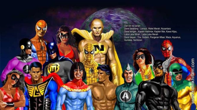 Komik Indonesia: The Superheroes Return