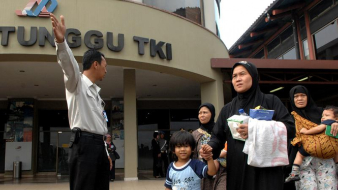 Pemulangan TKI Bermasalah : Bandara Soekarno-Hatta