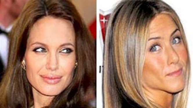 Jolie & Jennifer Aniston