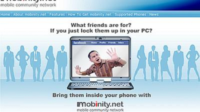 Mobinity.Net, layanan untuk konten mobile