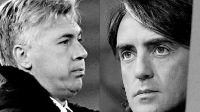 Carlo Ancelotti & Roberto Mancini
