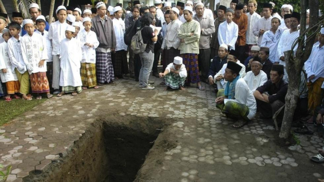 Liang lahat makam Abdurrahman Wahid (Gus Dur) di Jombang, Jawa Timur