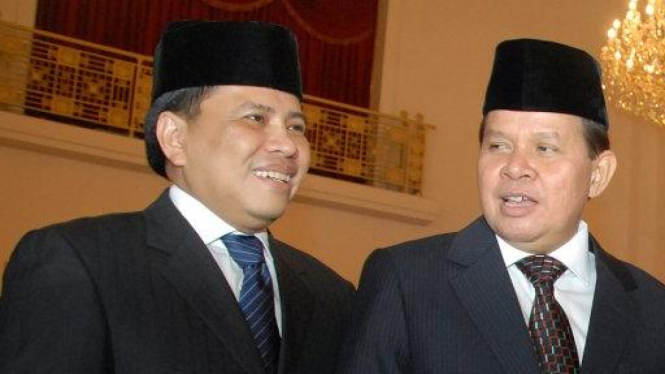 Wakil Kepala Bappenas Lukita Dinarsyah Tuwo & Wakil Mendiknas Fasli Jalal