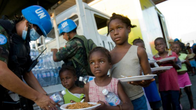 Haiti Pasca Gempa : Bantuan Luar Negeri