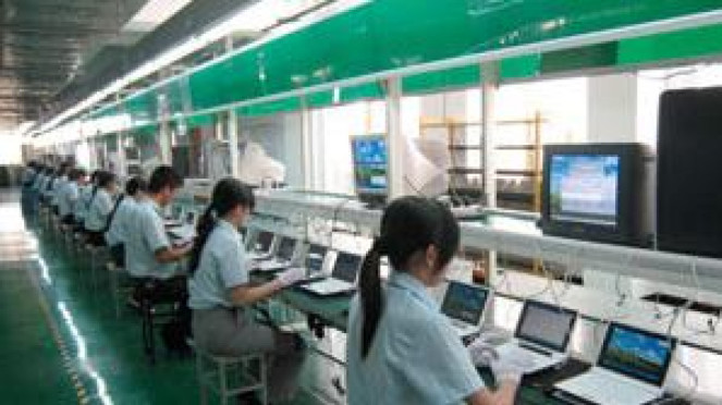 Pabrik notebook di China