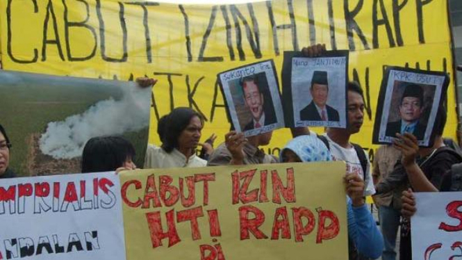 Demo pencabutan izin RAPP