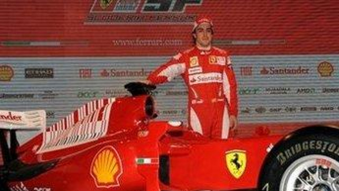 Ferrari F10 dan Fernando Alonso