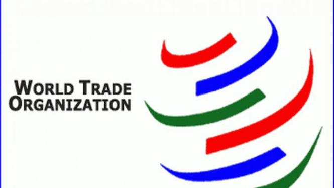 Logo Organisasi Perdagangan Dunia (WTO).