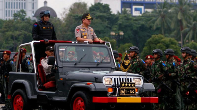 Latihan Gabungan Anti Teror TNI-Polri
