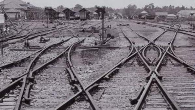 Stasiun Manggarai pada tahun 1918