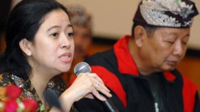 Puan Maharani & Ketua PDIP Bali, A.A Ngurah Oka Ratmadi