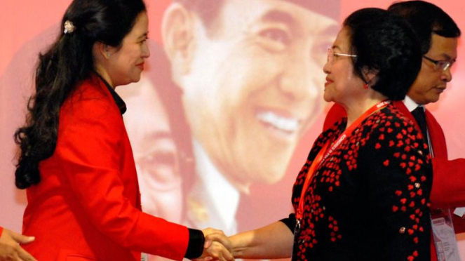 Kongres PDIP: Megawati&Puan Maharani