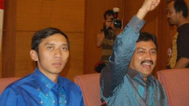 Edhie Baskoro Yudhoyono (Ibas) dan Andi Mallarangeng