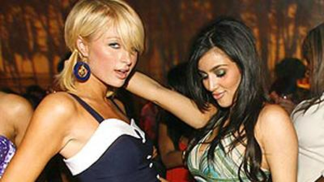 Paris Hilton & Kim Kardashian