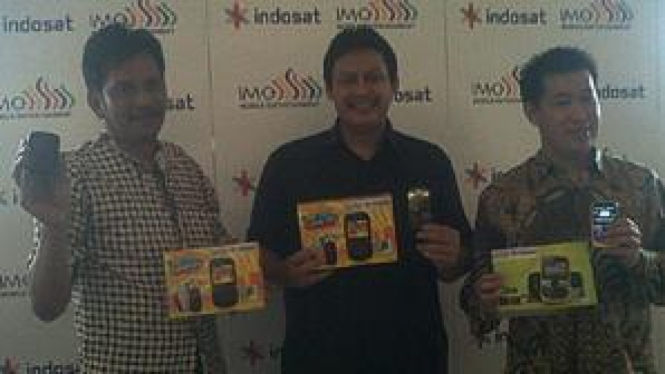 Peluncuran bundel ponsel Indosat M3 dan IMO