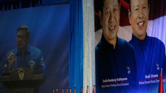 Presiden SBY Buka Kongres Demokrat