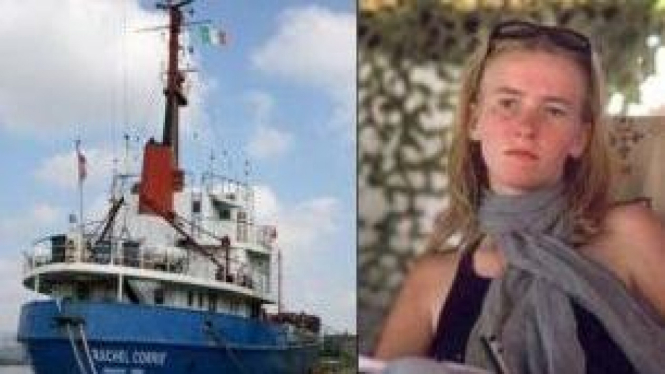 Kapal Rachel Corrie menghormati relawan AS yang tewas dilindas buldozer Israel