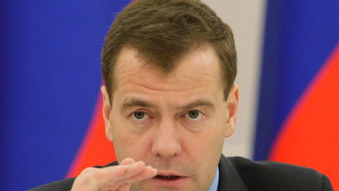 Presiden Rusia, Dmitry Medvedev