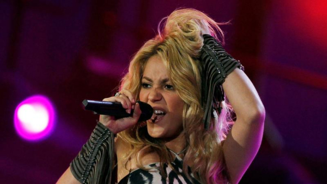 Shakira di Konser Pembuka untuk Piala Dunia 2010.