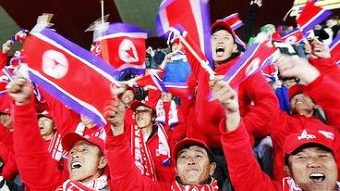 Suporter Korea Utara