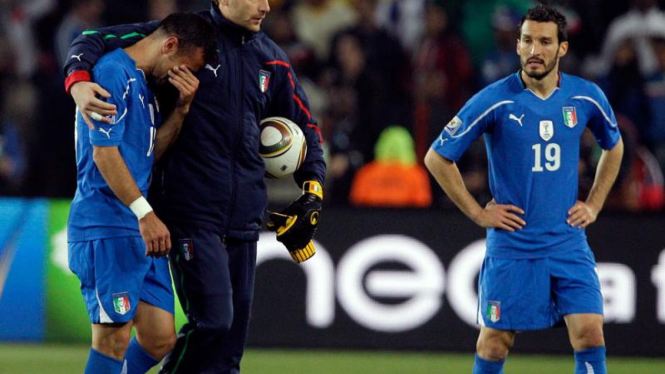 Slovakia Singkirkan Juara Bertahan Italia : Gianluca Zambrotta