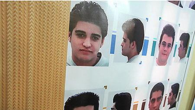 Model rambut yang diperbolehkan di Iran