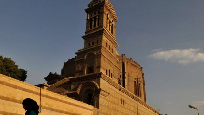 Gereja Abu Serga (St Serolis), di Coptic Kairo, Mesir