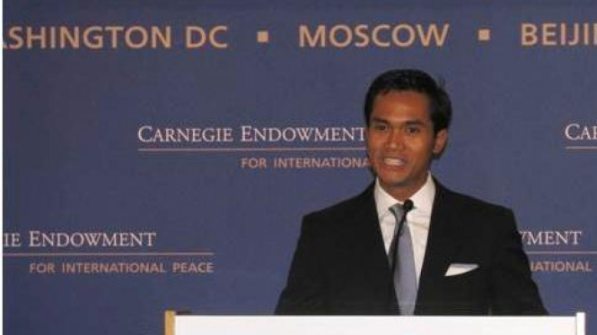 Anindya Bakrie di Carnegie Endowment, Washington DC