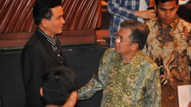 Yusril Ihza Mahendra dan Jusuf Kalla