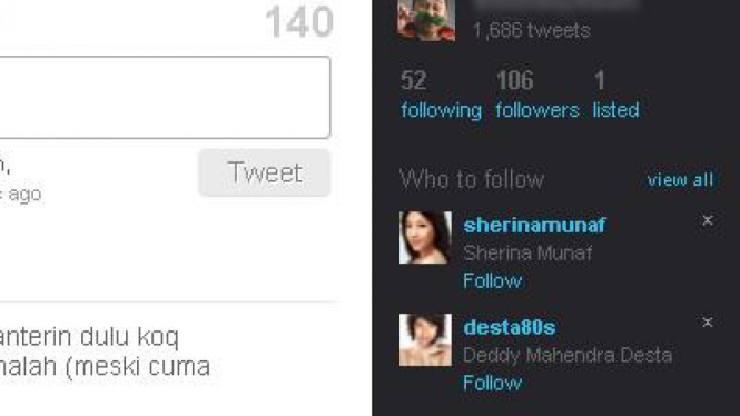 Who to follow, fitur baru Twitter