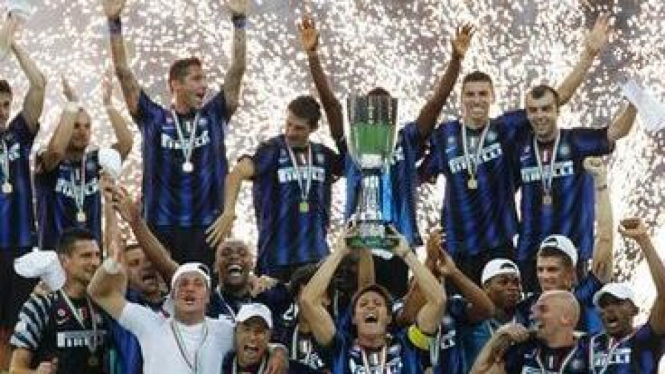 Inter Milan juara Piala Super Italia