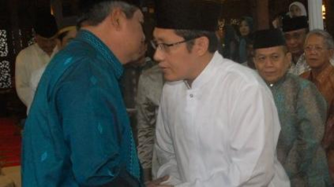Susilo Bambang Yudhoyono dan Anas Urbaningrum