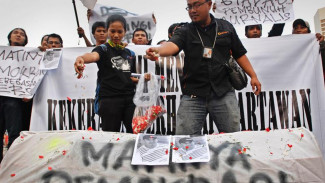 Liput Unjuk Rasa, Wartawan Dipukuli Polisi