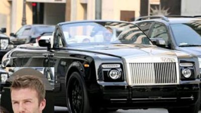 David Beckham - Custom Drophe Rolls-Royce Phantom