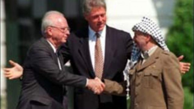 Kesepakatan damai Rabin, Arafat dan Clinton