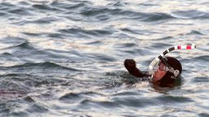 Philllipe Croizon berenang melintasi Selat Inggris