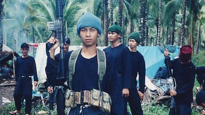 Peserta pelatihan jihad di Moro, Filipina