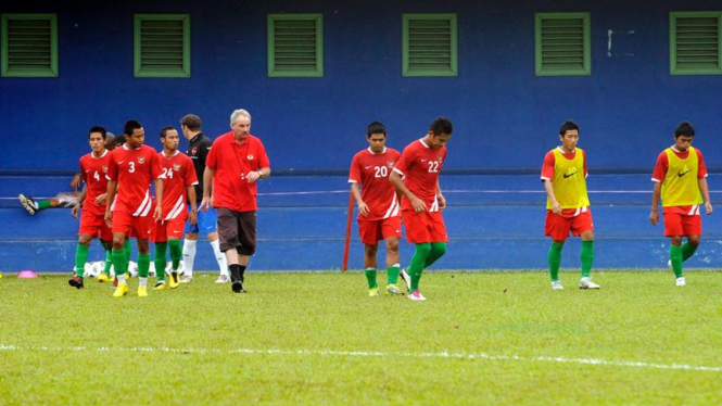 Persiapan Timnas  melawan Uruguay