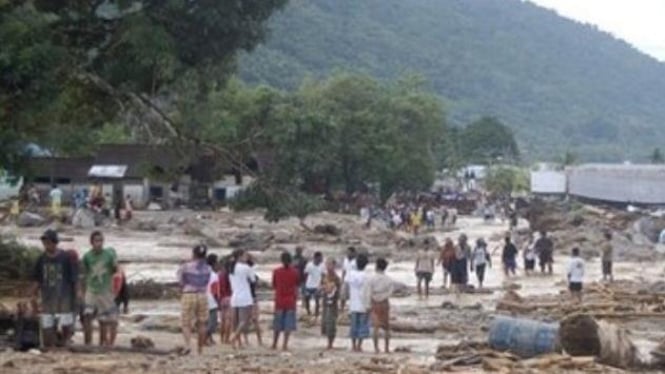 Banjir bandang di Waisor Papua