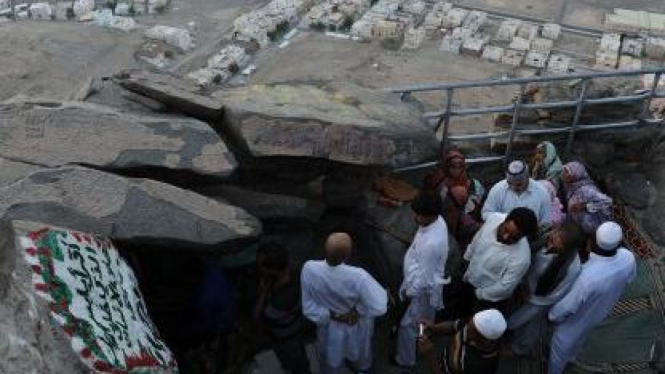 Gua Hira, Mekkah, tempat Nabi Muhammad terima wahyu