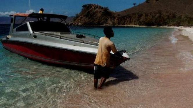 Pulau Komodo: Pantai Pasir Pink