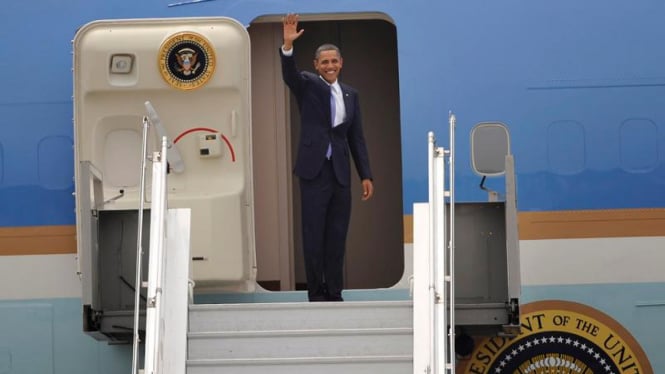 Obama tinggalkan Indonesia