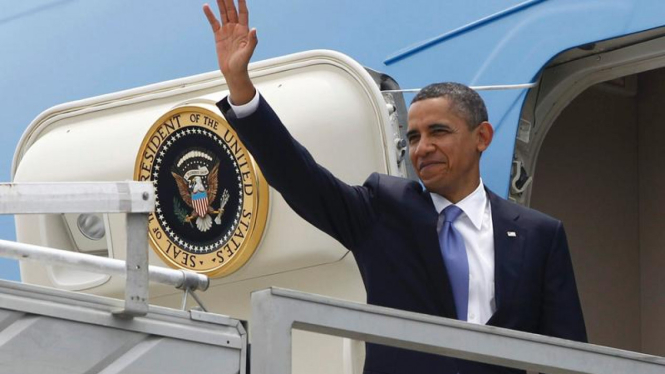 Obama tinggalkan Indonesia