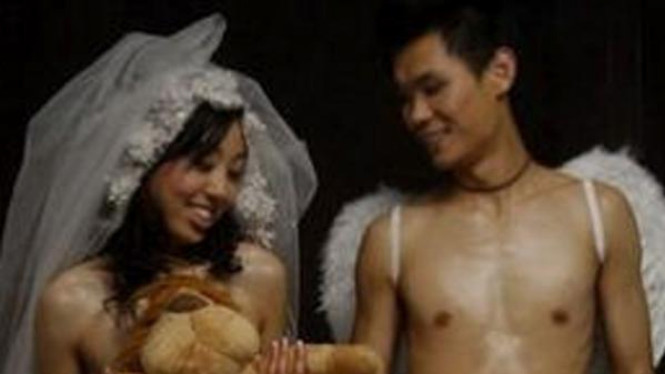 Foto pre-wedding ala Adam dan Hawa