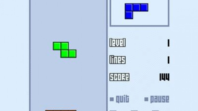 Game Tetris.