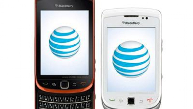 BlackBerry Torch 9800 Sunset Red dan Pure White