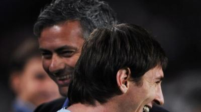 Jose Mourinho  & Lionel Messi