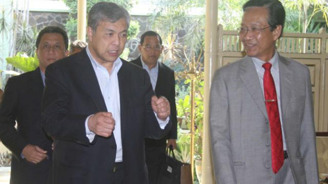 Sri Sultan Hamengkubuwono dan Menhan Malaysia, Dato Seri  Dr Ahmad Zahid
