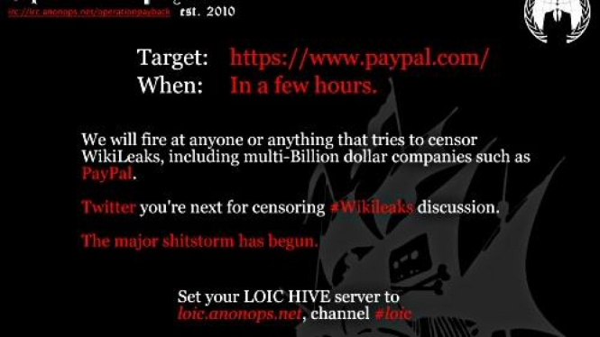 Poster serangan Payback Operation